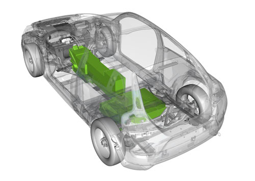 Volvo C30 BEV Batterie